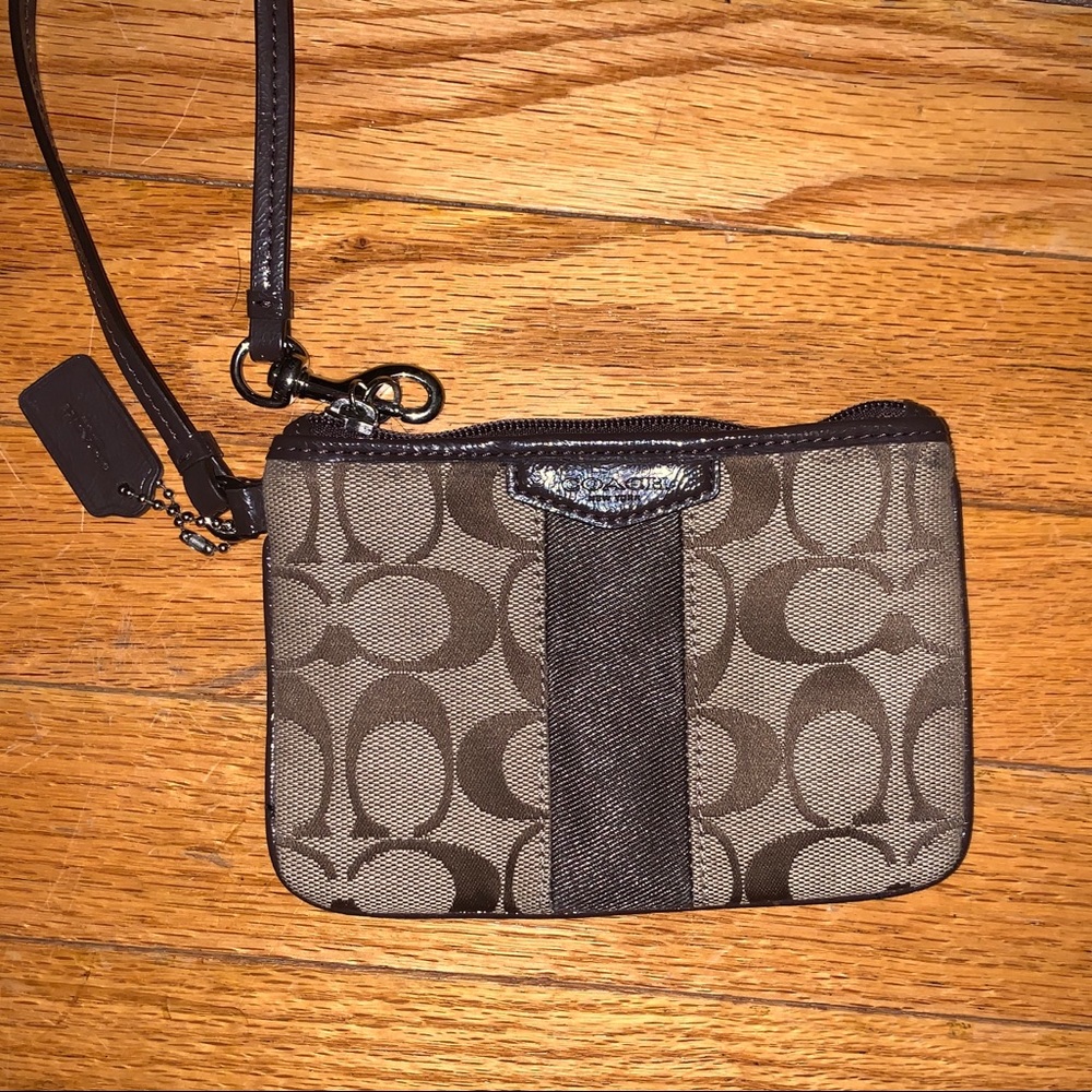 Coach wristlet